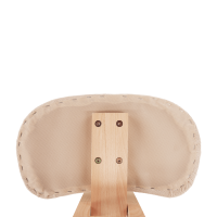 Ergonomická klekačka GROCO, krémová/buk