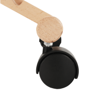 Ergonomická klekačka GROCO, krémová/buk