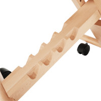 Ergonomická klekačka GROCO, krémová/buk