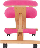 Ergonomická klekačka, růžová / buk, GROCO