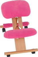 Ergonomická klekačka, růžová / buk, GROCO