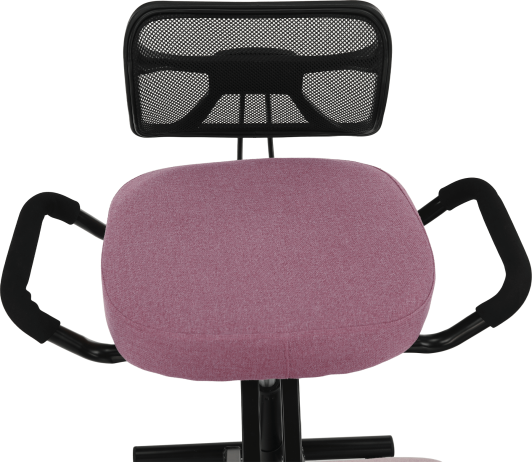 Ergonomická klekačka, růžová/černá, RUFUS