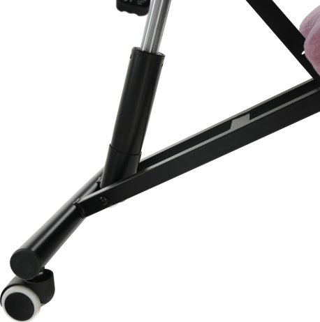 Ergonomická klekačka, růžová/černá, RUFUS