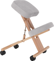 Ergonomická klekačka FLONET, šedohnědá taupe/buk