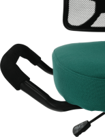 Ergonomická klekačka, zelená/černá, RUFUS