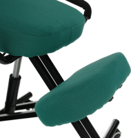 Ergonomická klekačka, zelená/černá, RUFUS