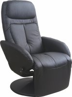 Relaxační křeslo Optima, černé