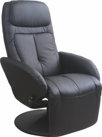 Relaxační křeslo Optima, černé
