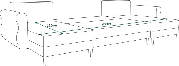 Sedací souprava APOLLO U Itaka 10