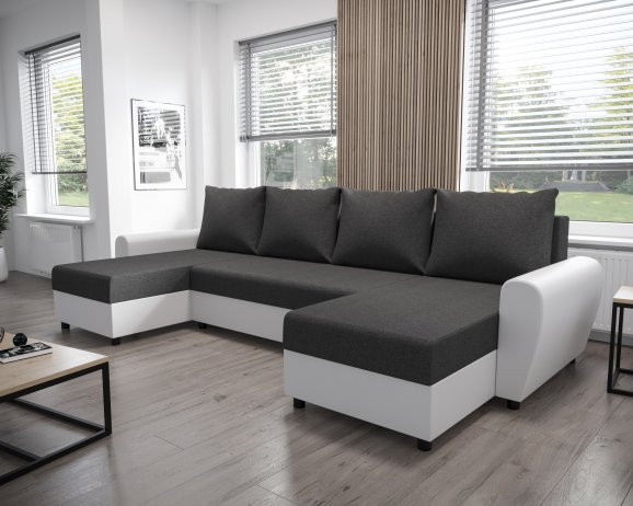 Sedací souprava DAKAR U Sawana 05 / PU white