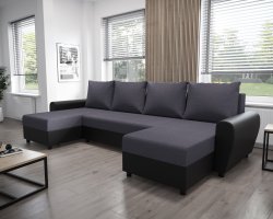 Sedací souprava DAKAR U Sawana 96 / PU black