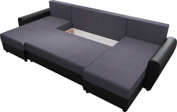 Sedací souprava DAKAR U Sawana 96 / PU black