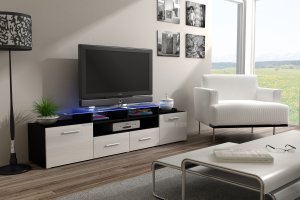 TV stolek Evora, černý