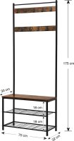 Věšák s lavicí Industrial R41