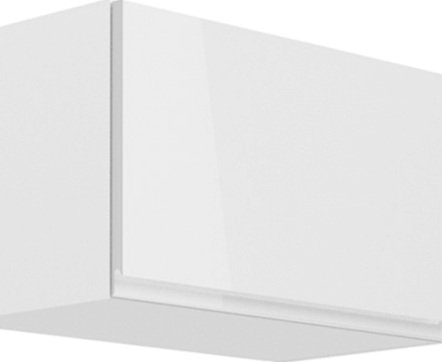 Horní skříňka, bílá / bílý extra vysoký lesk, AURORA G60KN