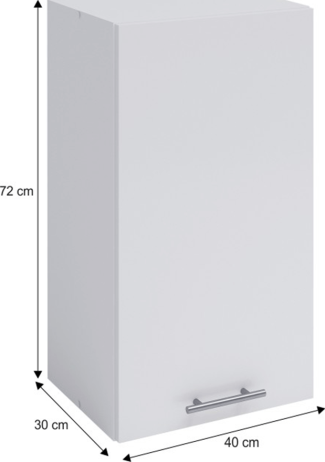 Horní skříňka FABIANA W - 40, bílá