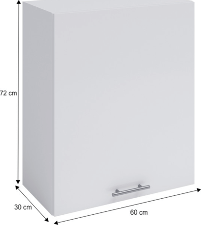 Horní skříňka FABIANA W - 60, bílá
