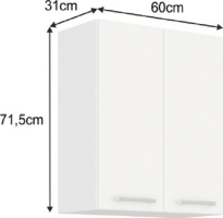 Horní skříňka SPLIT 60 G-72 2F