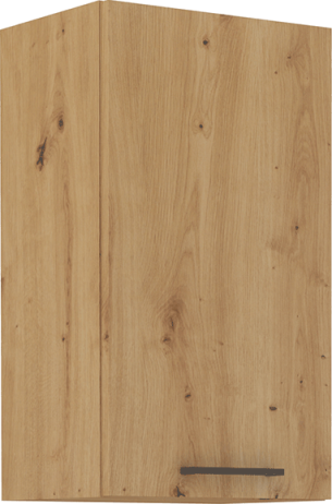 Horní skříňka, černý mat / dub artisan, Monro 40 G-72 1F