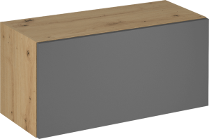 Horní skříňka, dub artisan/šedý mat, LANGEN G80K