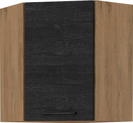 Horní skříňka VEGA 58x58 GN-72 1F, dub lancelot / šedá matná