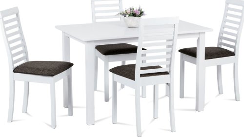 Jídelní set 1+4 bílá AUT-4000 WT