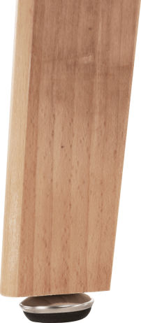 Jídelní stůl, bílá/přírodní, CYRUS 2 NEW