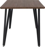 Jídelní stůl, 150 cm, dub / černá, FRIADO
