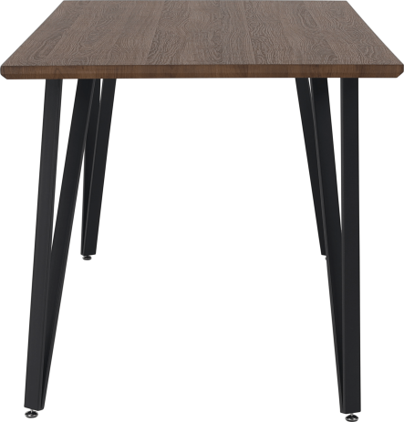 Jídelní stůl, 150 cm, dub / černá, FRIADO