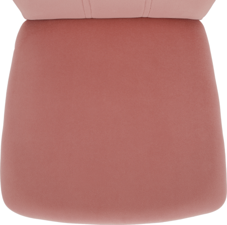 Jídelní židle, růžová Velvet látka / chrom, OLIVA NEW