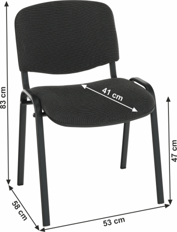 Kancelářská židle ISO NEW, šedá