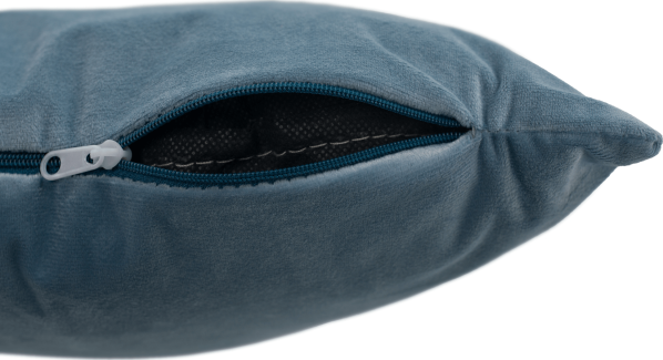 Kancelářské křeslo, modrá Velvet látka / chrom, KLIAN