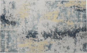 Koberec, šedá / žlutá 80x200, MARION TYP 1