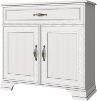 Komoda TIFFY 2D1S, woodline krém