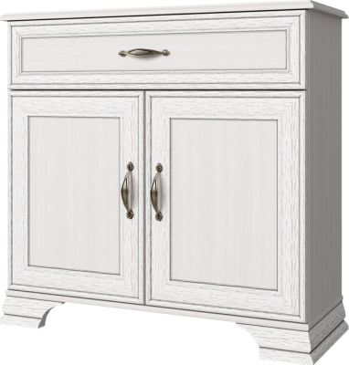 Komoda TIFFY 2D1S, woodline krém