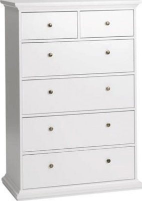 Elegantní komoda PARIS 70306, bílá