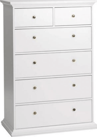 Elegantní komoda PARIS 70306, bílá