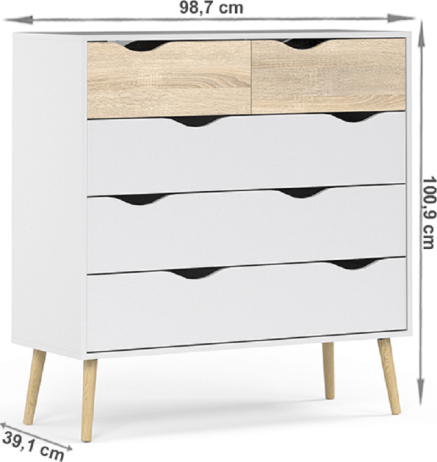 Retro komoda Oslo 75456