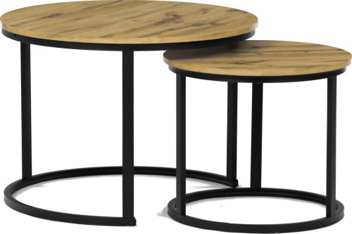 Konferenční stolek CT-X7122 OAK set 2 ks