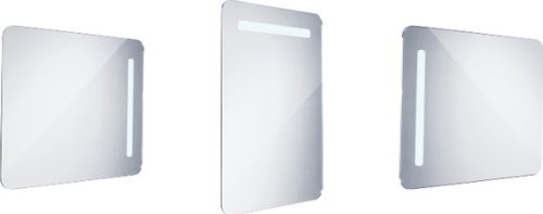 Zaoblené LED zrcadlo do koupelny 600x800mm