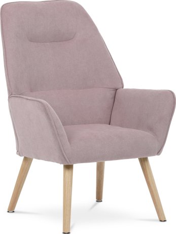 Růžové křeslo ušák AK-312 PINK2