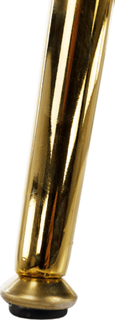 Křeslo ve stylu Art-deco, hořčicová Velvet látka/gold chrom-zlatý, NOBLIN