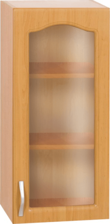 Kuchyňská horní skříňka LORA MDF NEW KLASIK W40S, olše, pravá