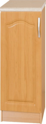 Kuchyňská skříňka LORA MDF NEW KLASIK S30, olše, levá
