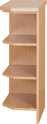 Kuchyňská skříňka LORA MDF NEW KLASIK S30N, olše, levá