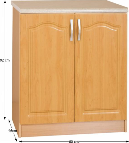 Kuchyňská skříňka LORA MDF NEW KLASIK S60, olše