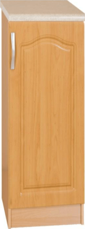 Kuchyňská skříňka LORA MDF NEW KLASIK S30, olše, pravá