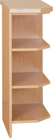 Kuchyňská skříňka LORA MDF NEW KLASIK S30N, olše, pravá