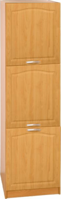 Kuchyňská skříňka LORA MDF NEW KLASIK S40 / 210/57, pravá, olše