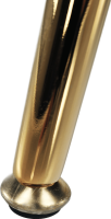 Lavice ve stylu Art-deco, šedomodrá Velvet látka / gold chrom-zlatý, NOBLIN